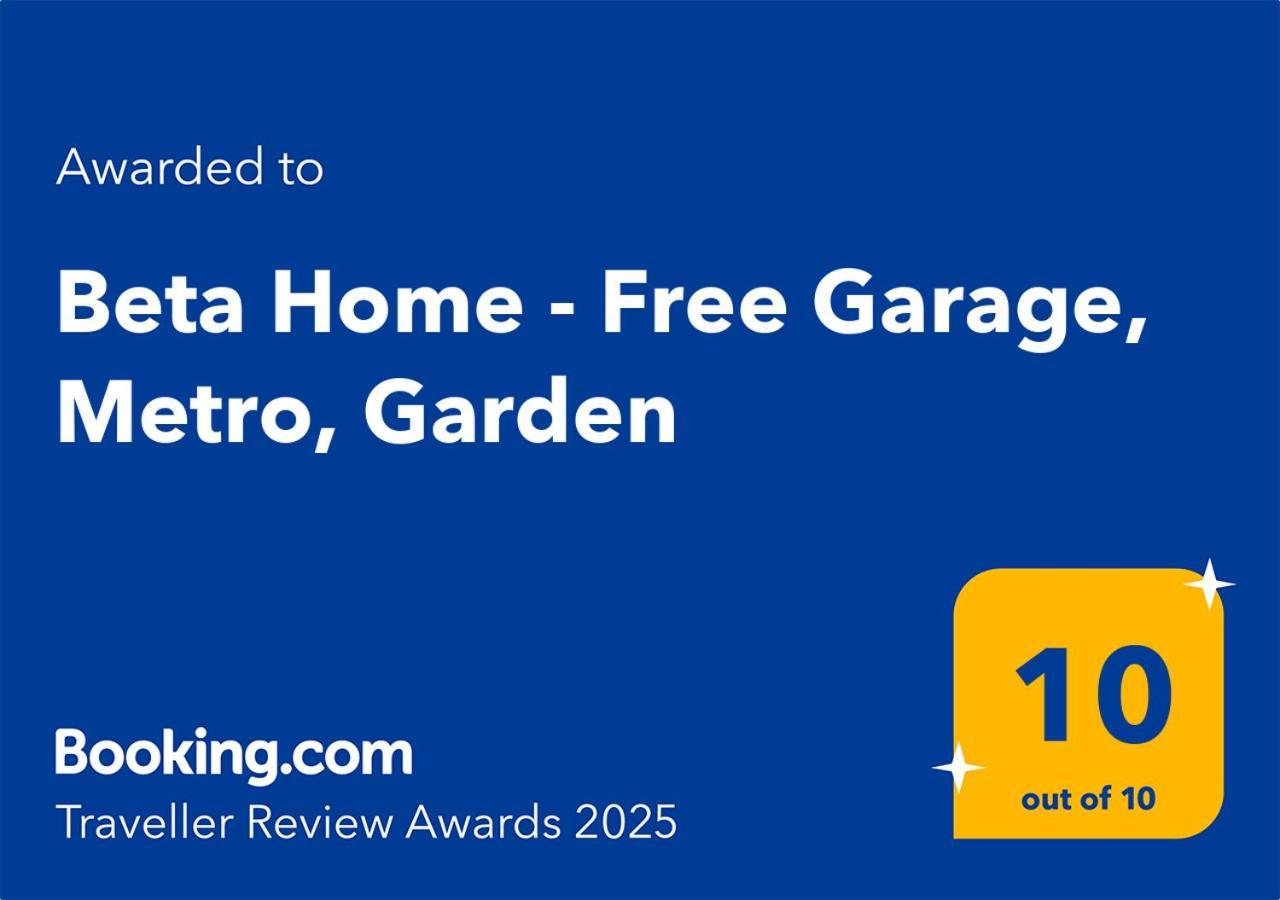 Beta Home - Garage, Air Condition, Garden, At Metro 프라하 외부 사진